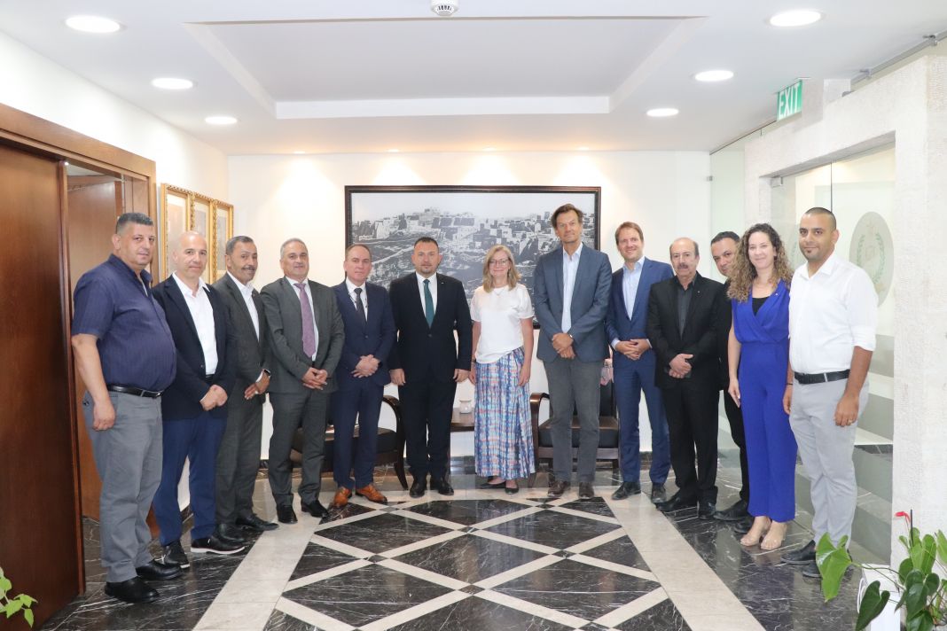 International Delegation Visits Bethlehem to Boost Local Development